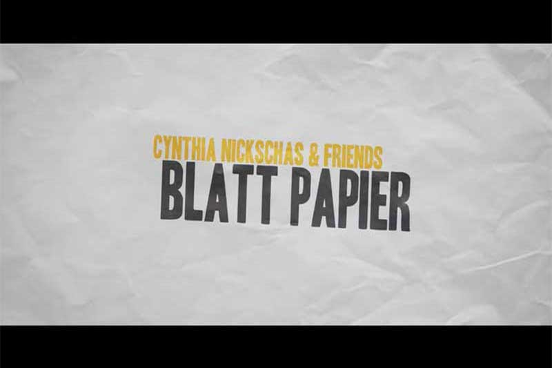 BLATT PAPIER